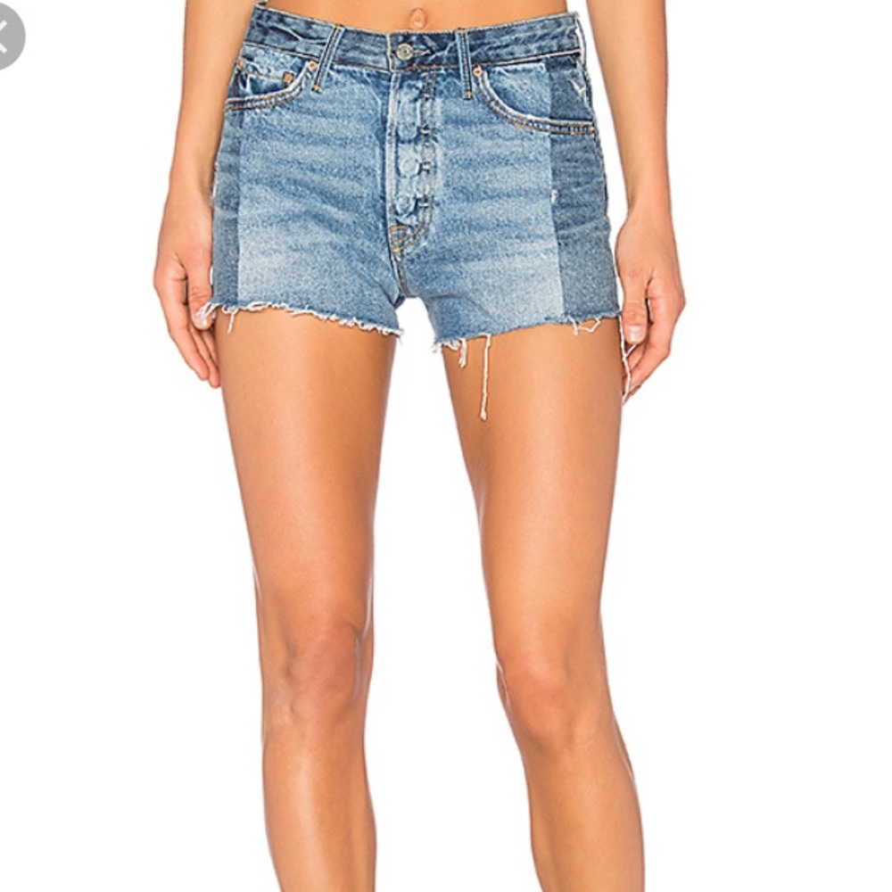 GRLFRND denim shorts